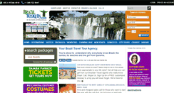 Desktop Screenshot of brazilbookers.com